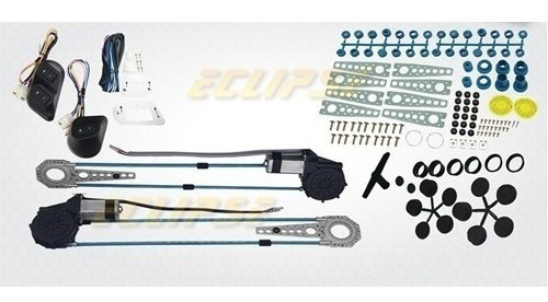 Kit Alza Cristales Electricos 2 Puertas Con 3 Tec Instalado