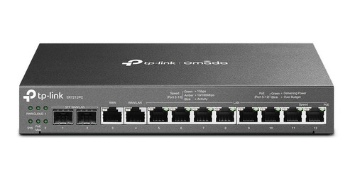 Tp-link Er7212pc - Router Balanceador Vpn Gigabit 3en1 Omada