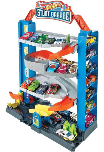 Garage Extremo Hotwheels De Carros Para Niños Mattel Nuevo