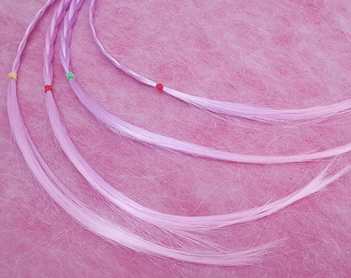 Imagen 6 de 9 de Trenzas Postizas De Colores Para Nenas Braid Style