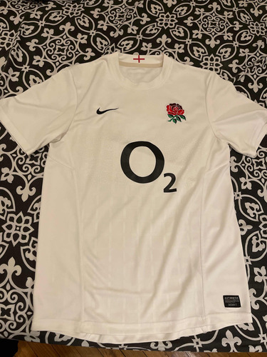 Camiseta Nike Test Match Inglaterra Rugby Usada