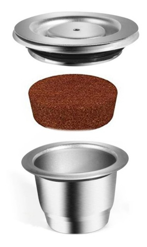 Cápsulas Reutilizables Acero Para Nespresso Icafilas Unidad