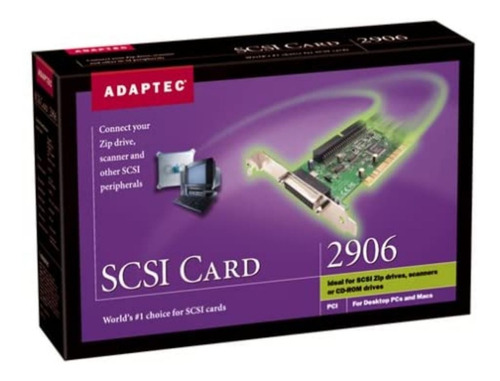 Adaptec 2906 Scsi Pci Kit Con Windows Y Mac