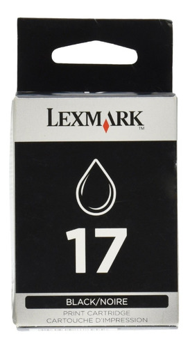 Cartucho Lexmark 17 Negro Original 10n0217l Z13 Z23 Z25 Z33