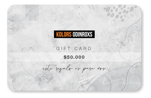 Gift Card Hot Sale Kit Pelo Kolors