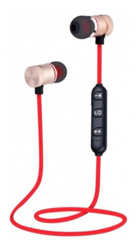 Imagem 3 de 5 de Fone Ouvido Bluetooth Intra-auricular +microfone Magnetico