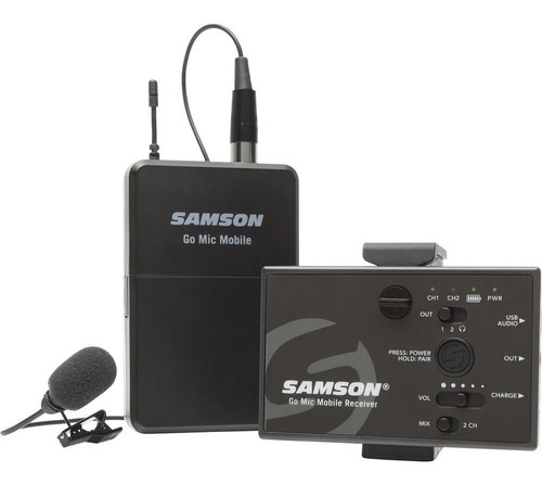 Samson Gmmslav Microfono Inalambrico Corbatero Celulares