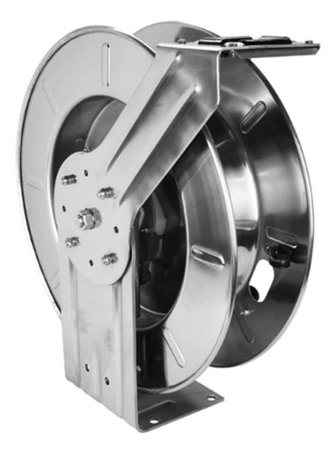 Carrete Industrial Manguera Autorrebobinado Soporte Tope