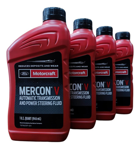 Aceite Caja Automática Atf Mercon V Motorcraft (3.78 Lts)