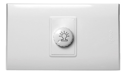 Interruptor Tipo Dimmer Para Luz Blanco B540s-w Igoto