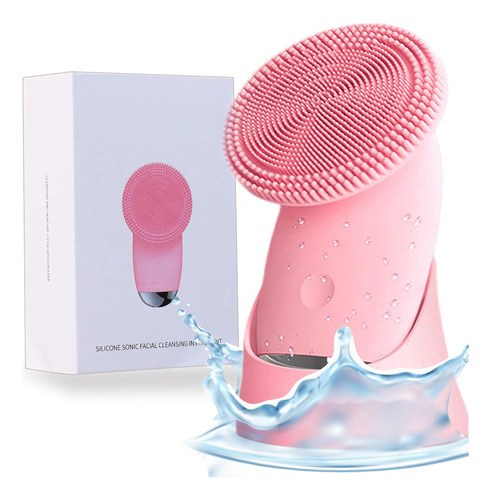 Sonic - Cepillo De Limpieza Facial De Silicona Suave, Cepill