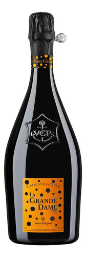 Champagne La Grande Dame Brut Veuve Clicquot 2015 750mlVeuve Clicquot adega Encontre Vinhos 750 ml