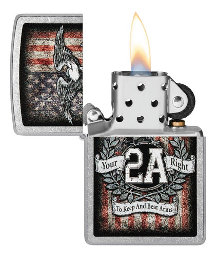 Encendedor Zippo Modelo 207 2 Amendment