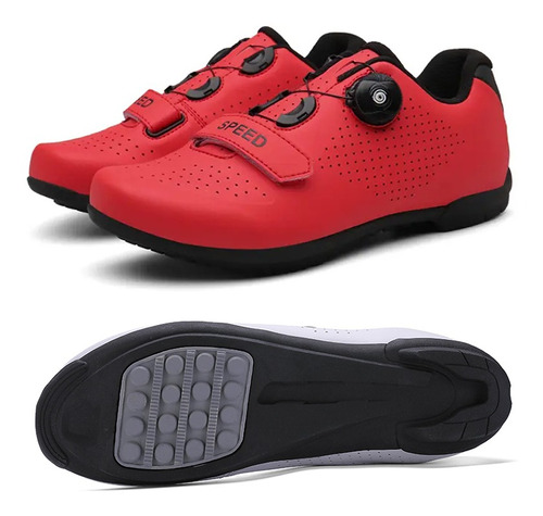 Zapatillas De Ciclismo Suela De Goma