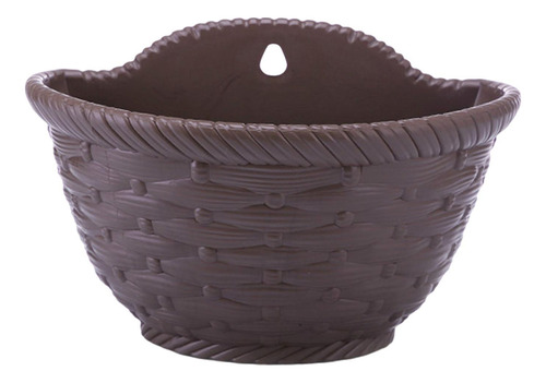 Maceta Colgante Para Jardín, Macetero De Pared, Cubo, Café