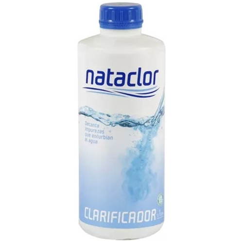 Clarificador Para Piscinas Piletas Botellas 1 Litro Nataclor