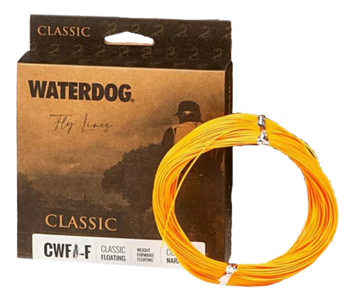 Linea Mosca Waterdog Cwf Floating 27m Classic Medidas Color Naranja 7