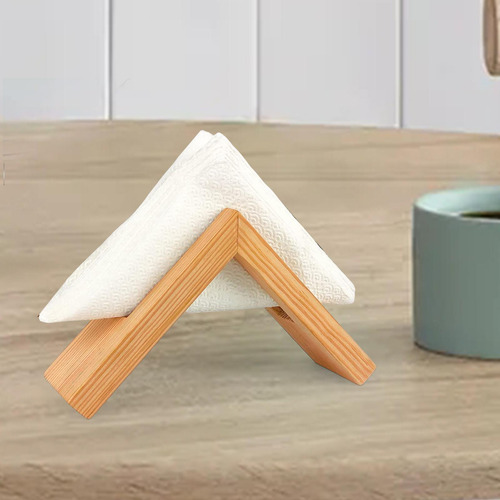 2 Dispensador De Servilletas De Servilletas De Madera Para
