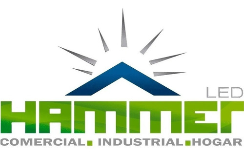 Imagen 4 de 4 de Ventilador Techo Storm 4 Aspa Luz Led 3 Velocidades Hammer