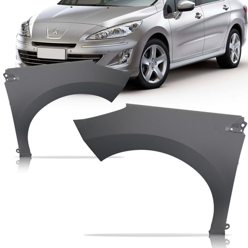 Par Paralama Dianteiro Peugeot 408 2011 2012 2013 2014 2015