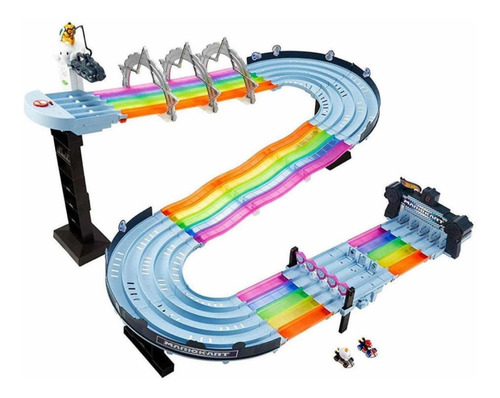 Hot Wheels - Pista Senda Arcoíris Para Mario Kart, Mattel