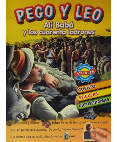 Libro Fisico Pego Y Leo -ali Baba Y Los 40 Ladrones