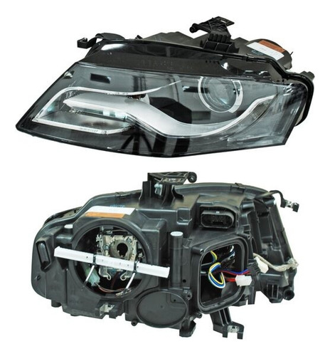 Faro Izquierdo P/xenón Audi A4 De 2009 A 2012 Tyc