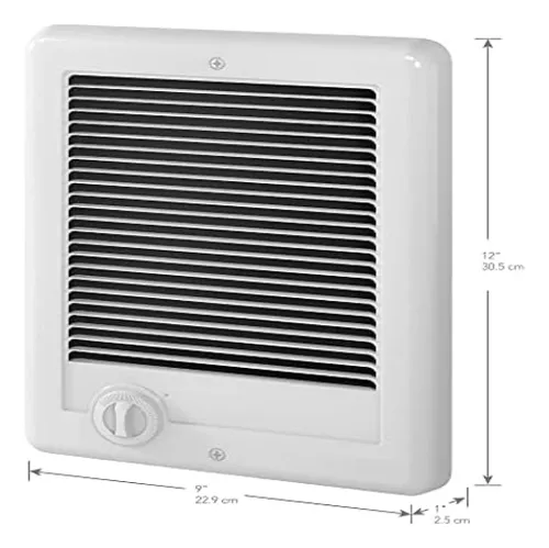  El calefactor Com-Pak para pared con termostato más