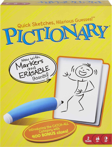 Juego De Mesa Mattel Games-pictionary