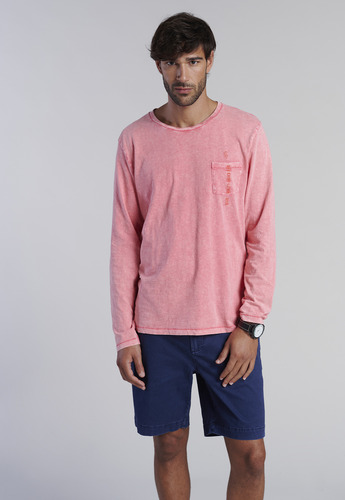 Polera Ml Proceso Fresno Rojo Ss2025 Ferouch