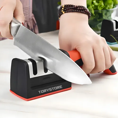 Afiador E Amolador De Facas E Tesouras 4 Em 1 Profissional Manual...