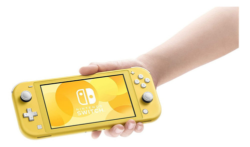Consola Nintendo Switch Lite Standard Edition Color Amarillo Amarillo