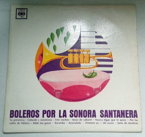 La Sonora Santanera Boleros Por La Sonora Lp Pro Arg / Kktus