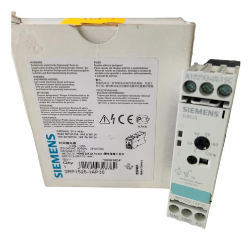 Siemens 3rp1525-1ap30 Relé De Tiempo