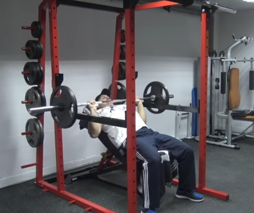 Imagen 9 de 10 de Rack Squat Premium Soporte Sentadilla Y Pecho Gym (nuevo)
