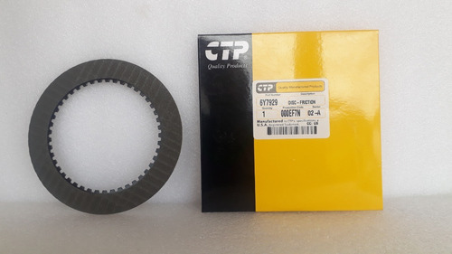 Imagen 1 de 3 de Disco Friction Caterpillar Cat 6y7929 6y-7929 7g5637 9g8542