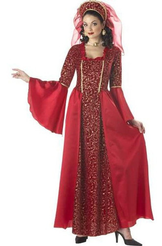 Disfraz Talla Large (10-12) Para Mujer Vestido De Doncella