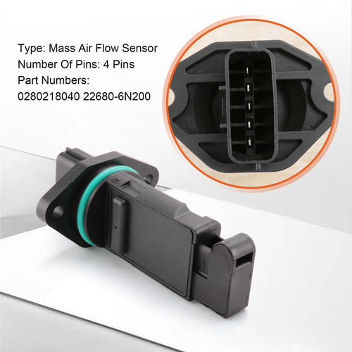 1 Unidade De Sensor De Medidor De Fluxo De Ar Em Massa 02802