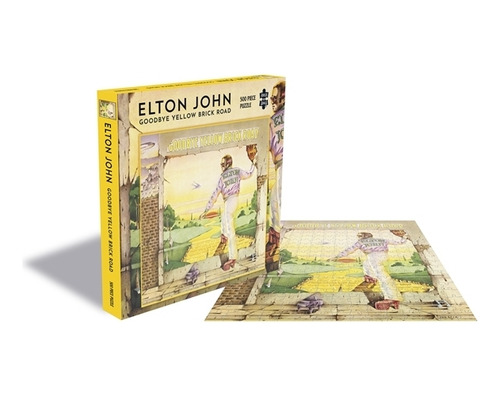 Zee Productions Elton John Goodbye Yellow Brick Road Puzzle