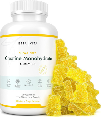 Creatina Monohidrato En Gominolas Sin Azúcar (1g/gominola...