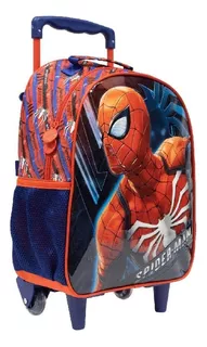 Mochila Carrinho Homem Aranha Ps4 Vermelha Xeryus