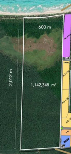 Vendo Terreno En Bavaro 1,142,348 Mt2. Con 600 Mt2. De Playa