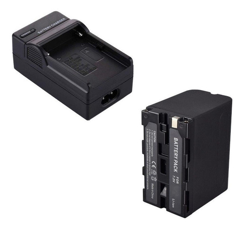 Imagem 1 de 1 de Kit De Bateria E Carregador Np-750 Np-f770 1pc 7.2v