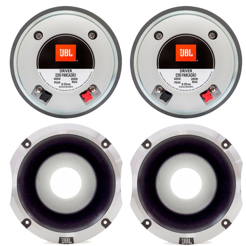 Driver D350 200w Rms E Corneta Curta Hl14-50 Jbl Kit 2 Cada