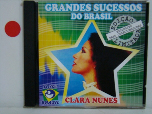 Cd - Clara Nunes - Grandes Sucessos Do Brasil