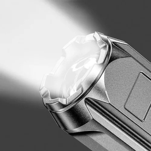4 Lampara Táctica Ultra Potente Led Linterna Usb Recargable