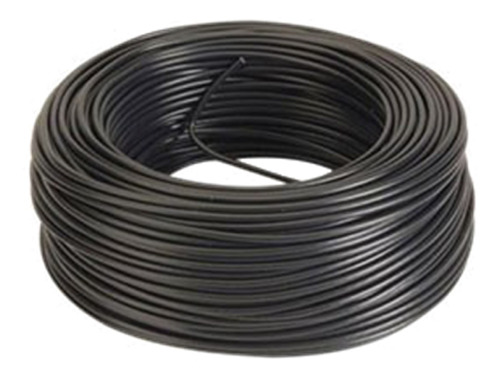 Cable Alta Tensión Bobina 50m Cerco Eléctrico Uv Unipolar