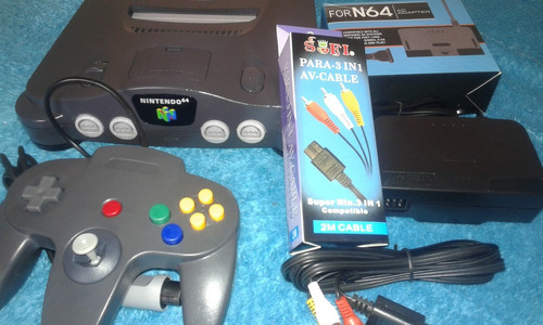 Nintendo  64 Con Accsesorios Nuevos