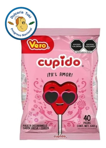 Paleta Vero Cupido Con 40 Piezas