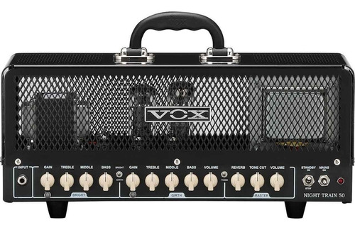 Amplificador Valvulado Vox Night Train Nt50h-g2 50w Com N.f